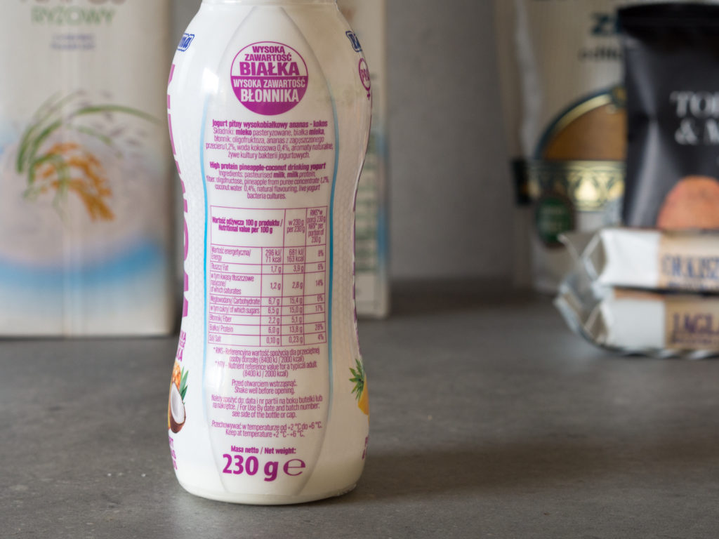 Zakupy dietetyka #1 Jogurt Pro Woman Bakoma