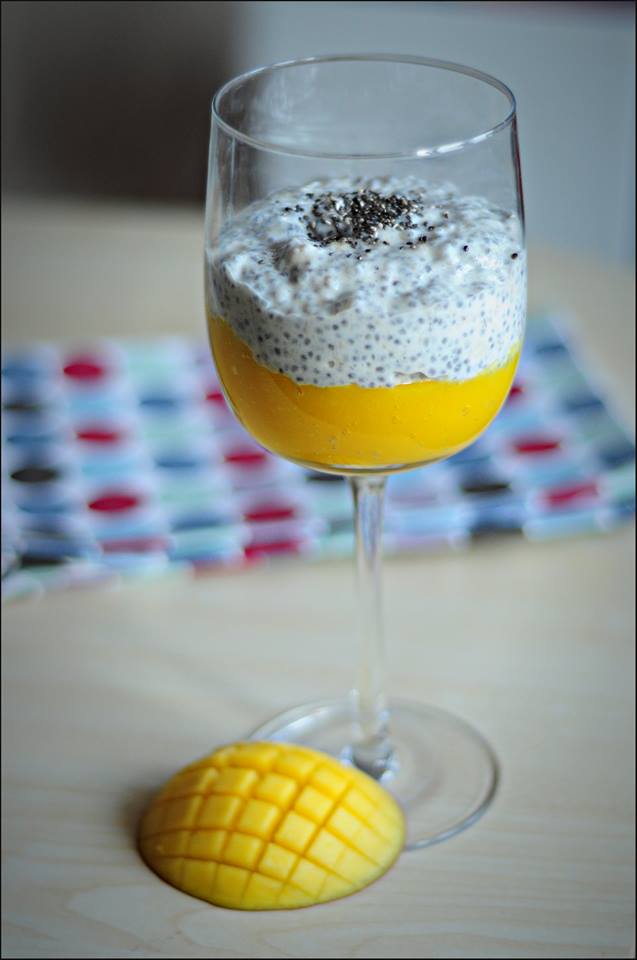 Chia Pudding z mango, fot. Karolina Sapkowska