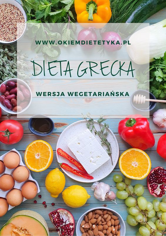 Ebook z dietą grecką – wersja wegetariańska