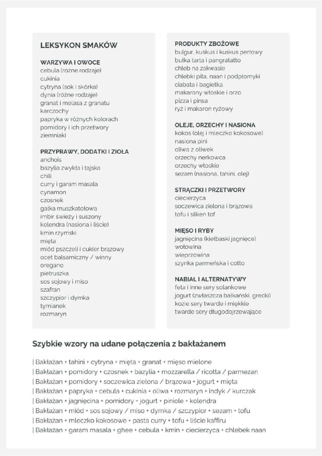 Ebook Dietetyczny Leksykon Smaków - zacznij od warzyw (jesień / zima) - obrazek 5