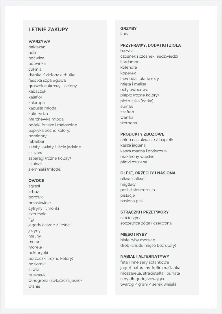 Ebook Dietetyczny Leksykon Smaków - zacznij od warzyw (wiosna / lato) - obrazek 3