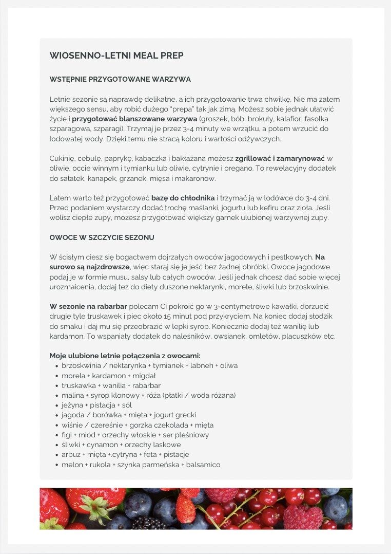 Ebook Dietetyczny Leksykon Smaków - zacznij od warzyw (wiosna / lato) - obrazek 4